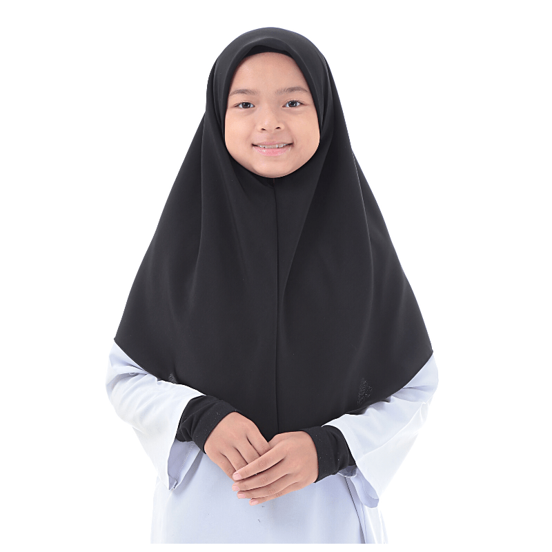 Tudung Sekolah Dua Lapis