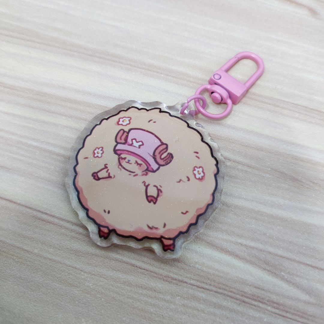 One Piec Fanart Keychain - Chopper Ball