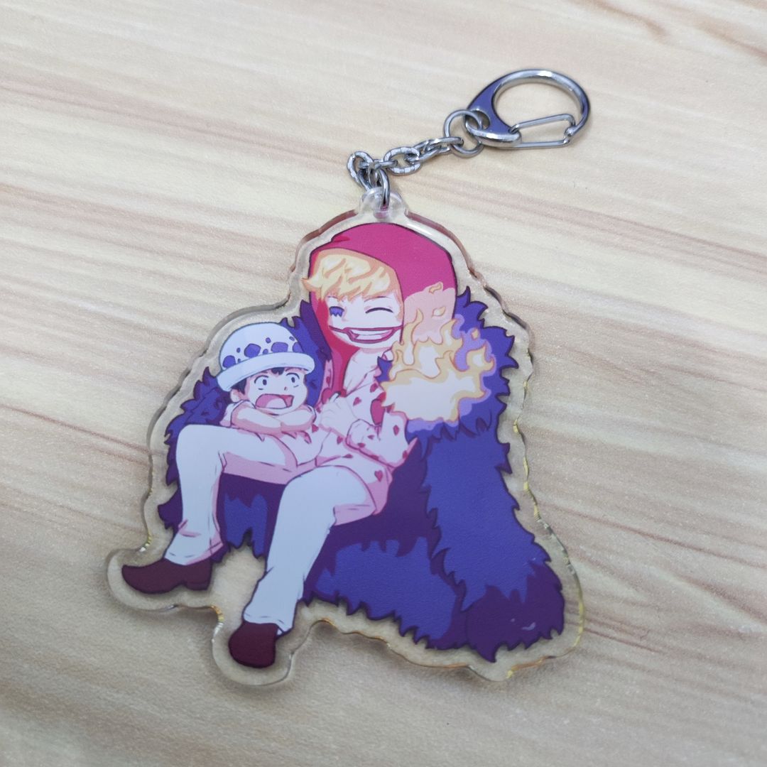 One Piece Fanart Keychain - Corazon Law