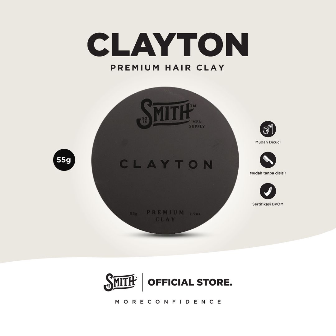 SMITH - Clayton Hair Premium Clay 55gr