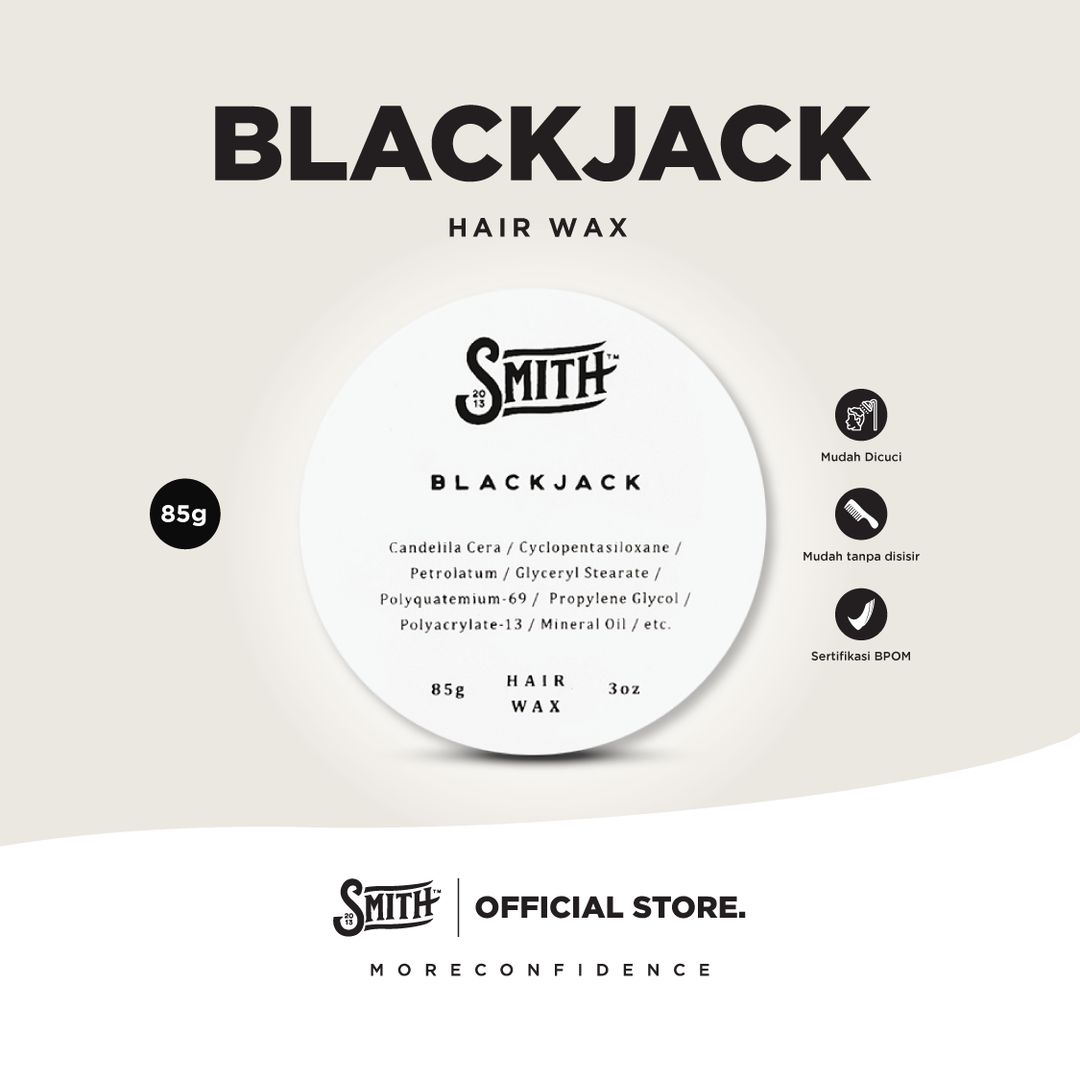 SMITH - Blackjack Hair Premium Wax 85gr