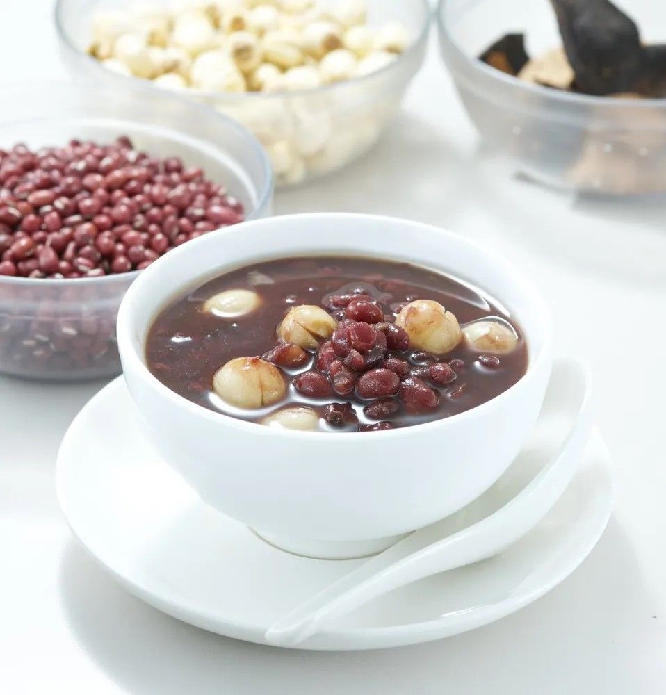 Red Bean Soup With Lotus Seed 莲子红豆沙