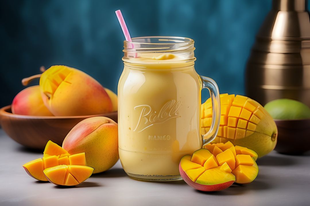 The BEST Mango Milkshake