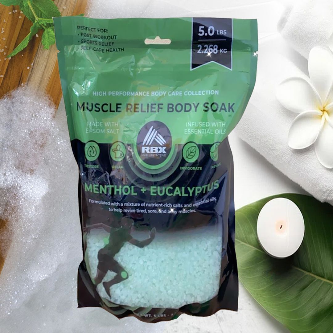 Muscle Relief Body Soak - Menthol + Eucalyptus