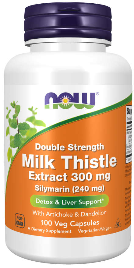 Milk Thistle Extract, Double Strength 300 mg