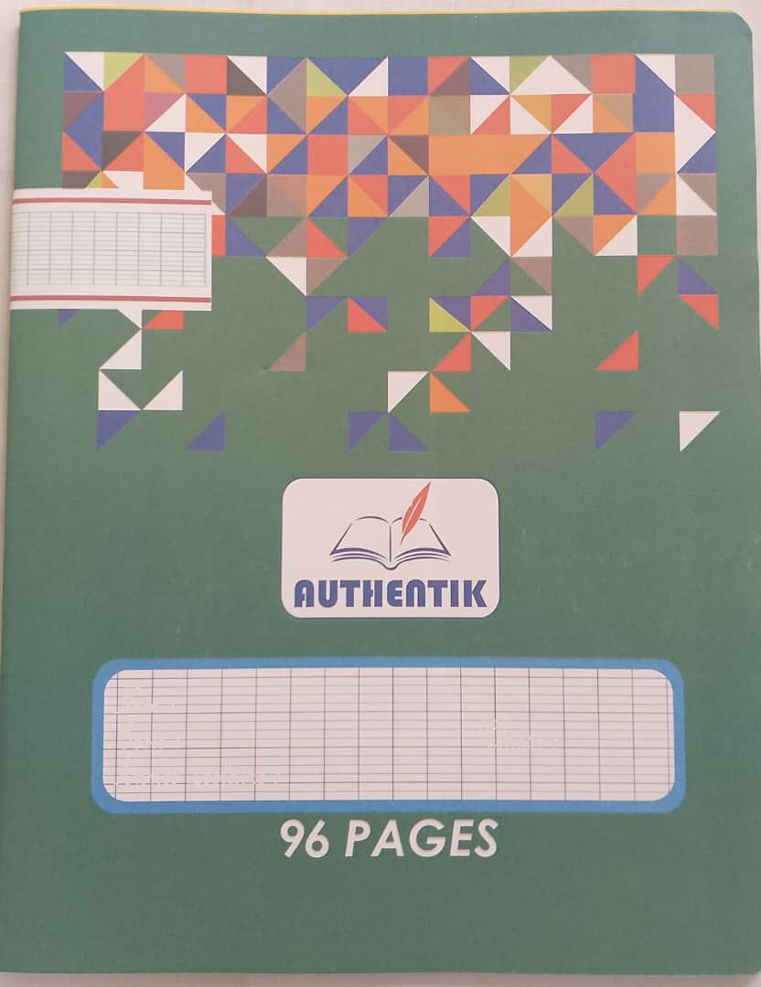 Cahier Séyès 96 pages - Authentik