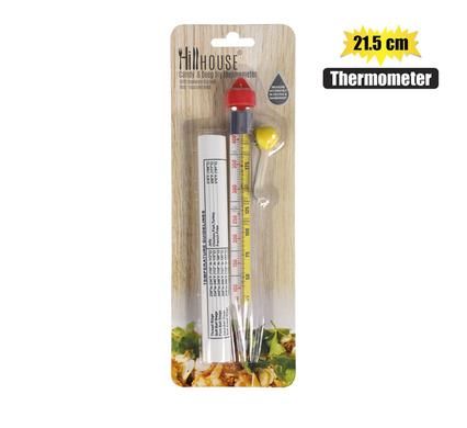 THERMOMETER CANDY GLASS 21.5cm