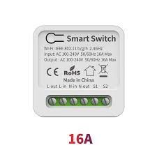 Smart Wifi Switch 16A Smart Home Light Switches Module 2 Way Control Cozylife APP/Tuya Smart life APP Works With Alexa Google Home Alice Smartthings