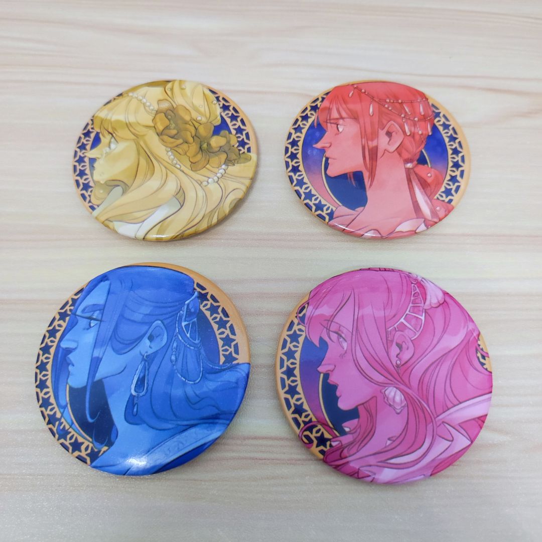 One Piece Fanart Badge - Girls