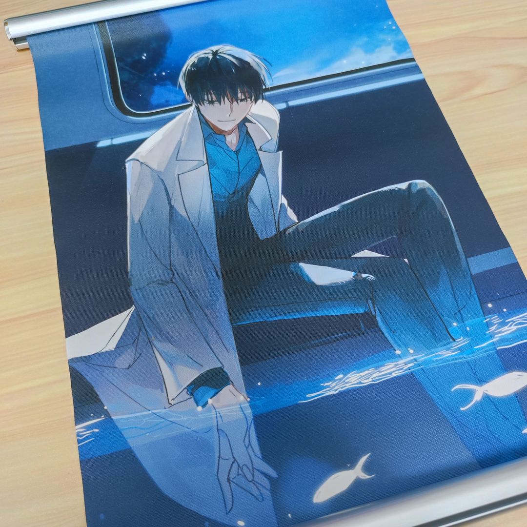 Omniscient Reder's Viewpoint Fanart Canvas Poster with Steel Roll