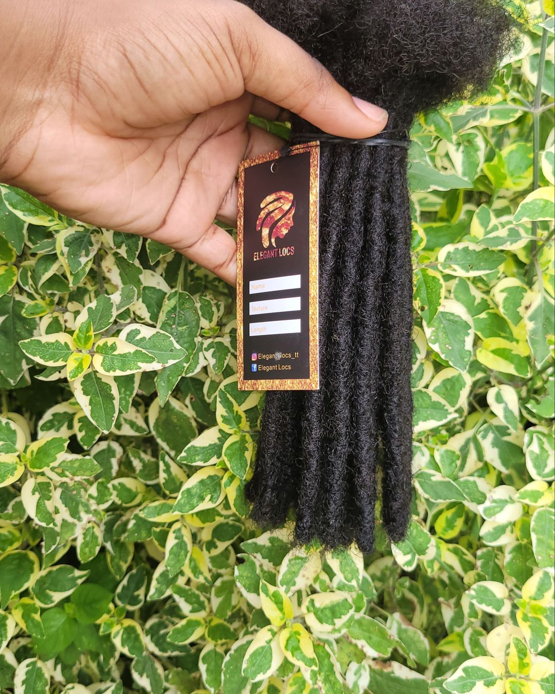 6 Inch Human Hair Loc Extension