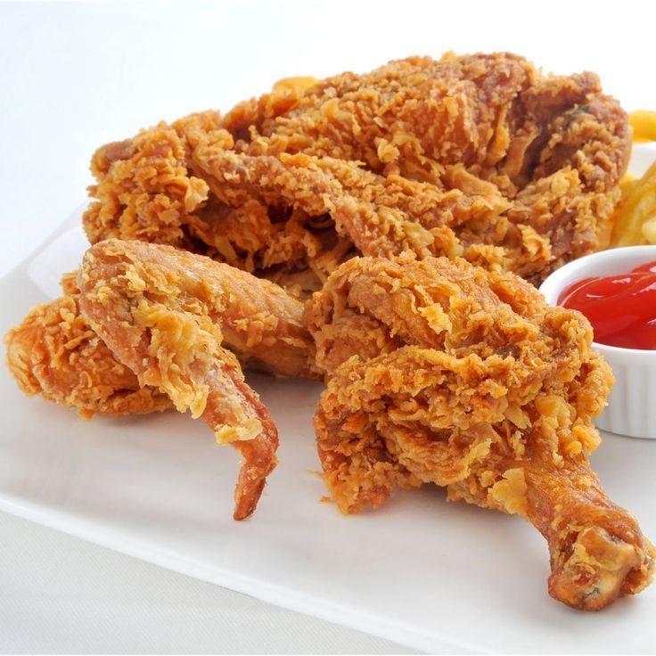 Crispy chicken wings