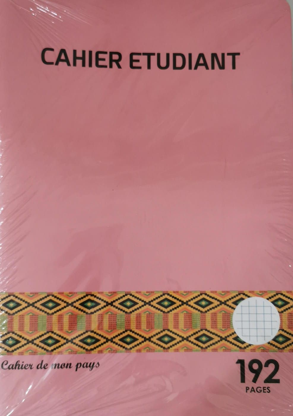 Cahier Etudiant Mon Pays 192 pages