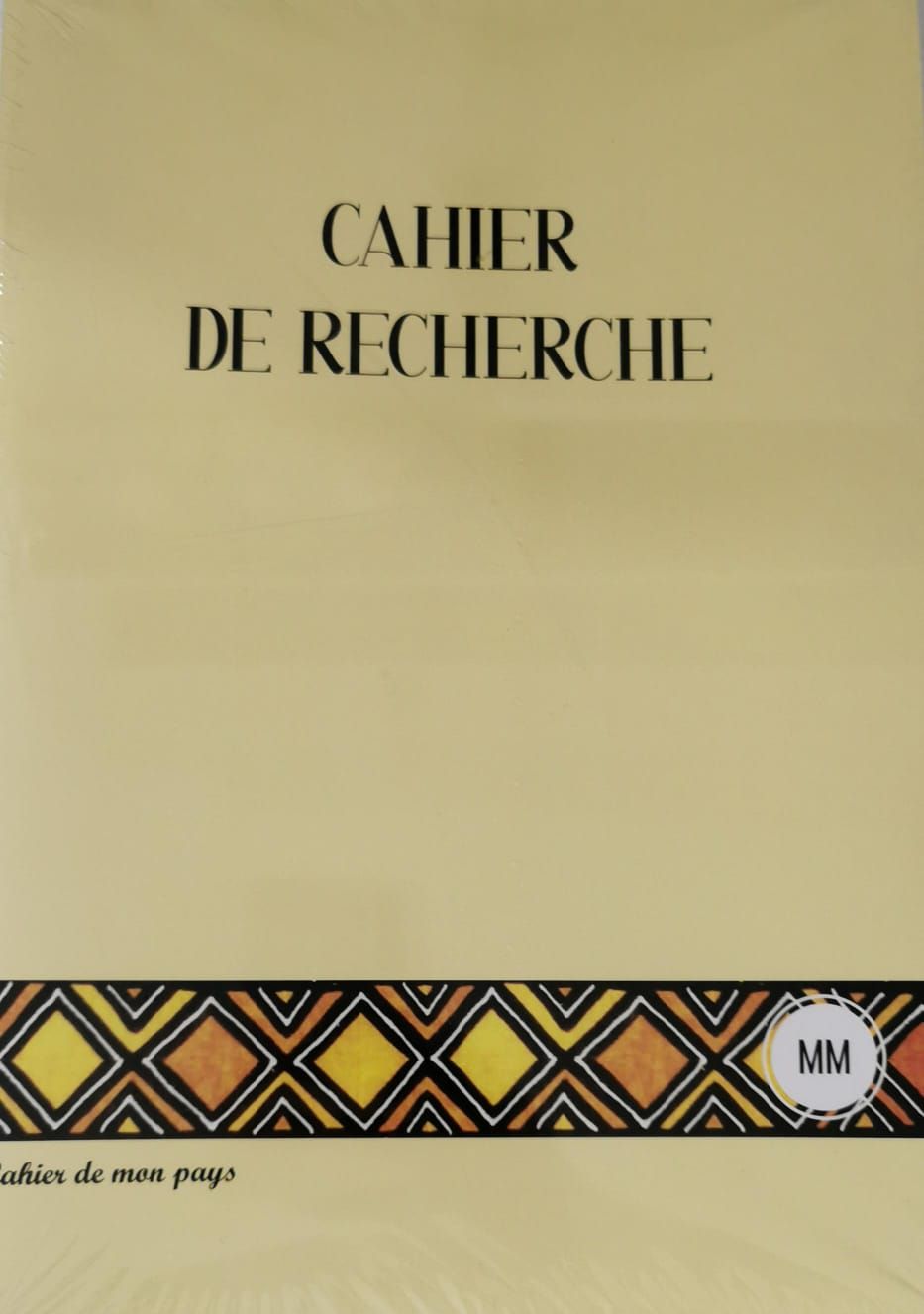 Cahier Recherche MM Trio 120 pages