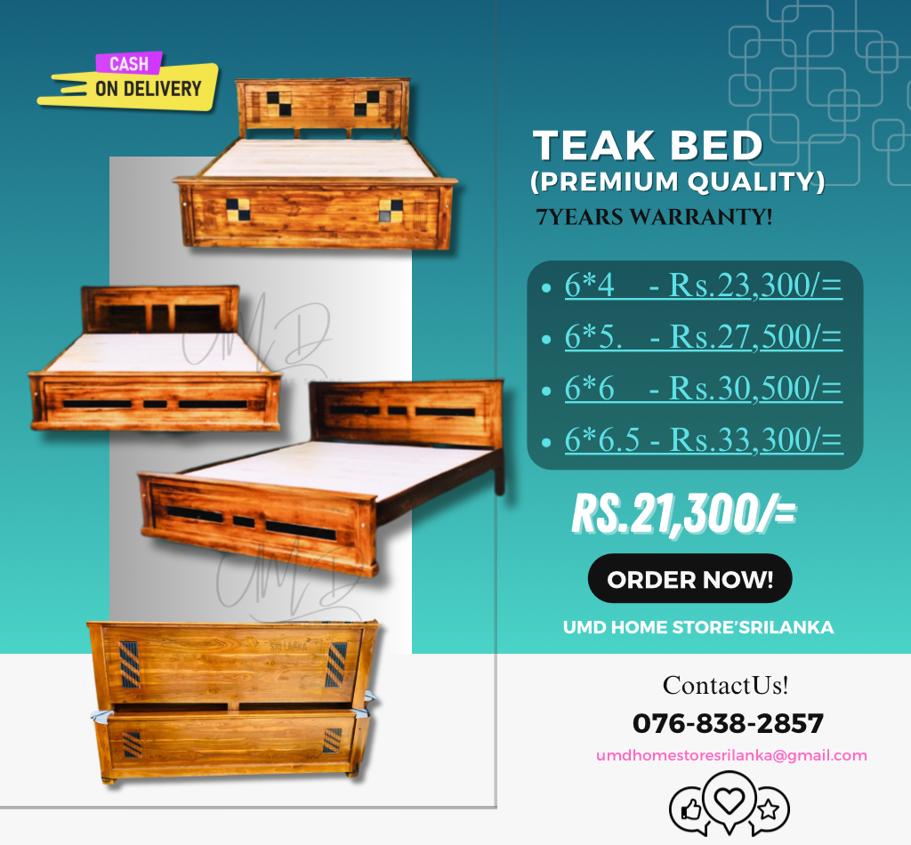 Teak Box Bed