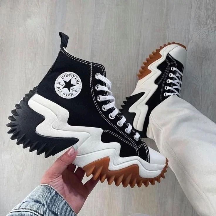 Converse star run noir blanc 