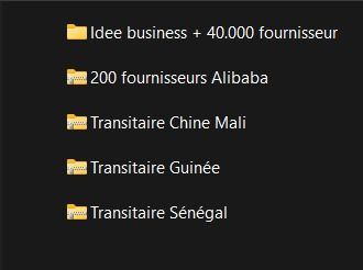 Pack Fournisseur Alibaba - Turquie 