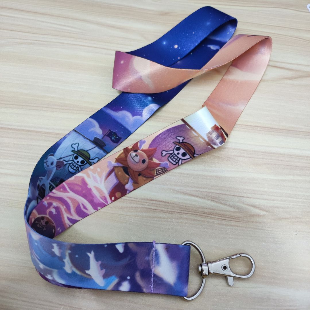One Piece Fanart Thousand Sunny Lanyard