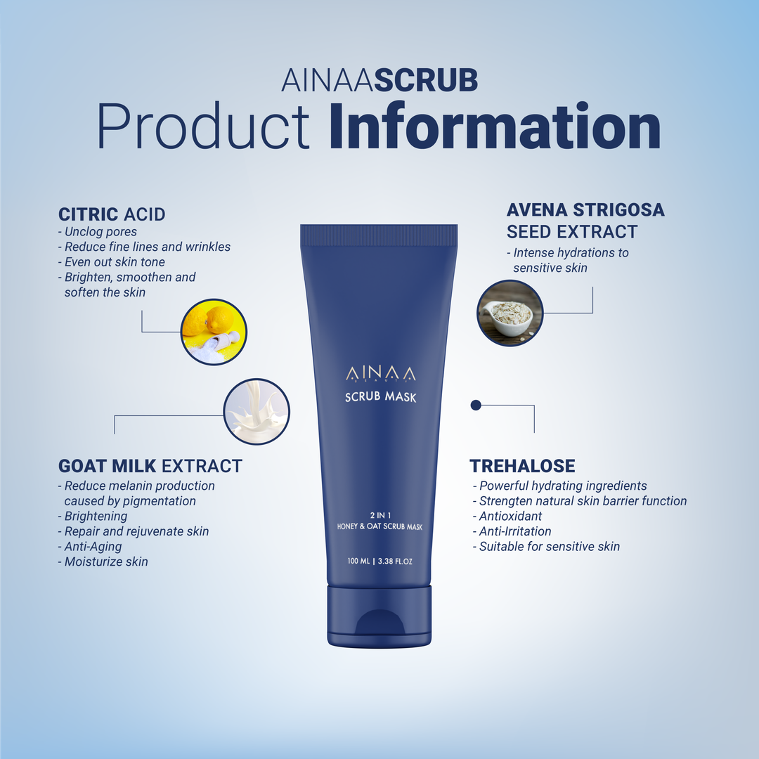 AINAA Skin Renewl Scrub Mask