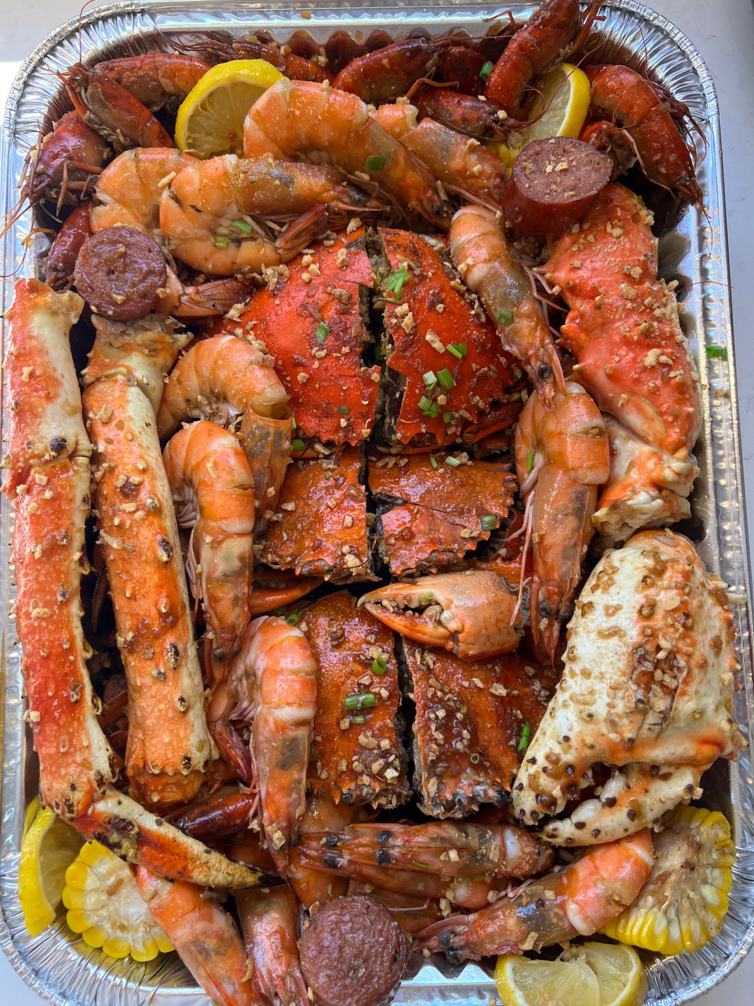 King Boil (Seafood Boil w/ Alaskan King Crab Legs)