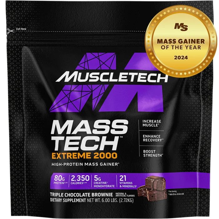 MuscleTech Mass-Tech Extreme 2000 6lbs, 12lbs, 22lbs