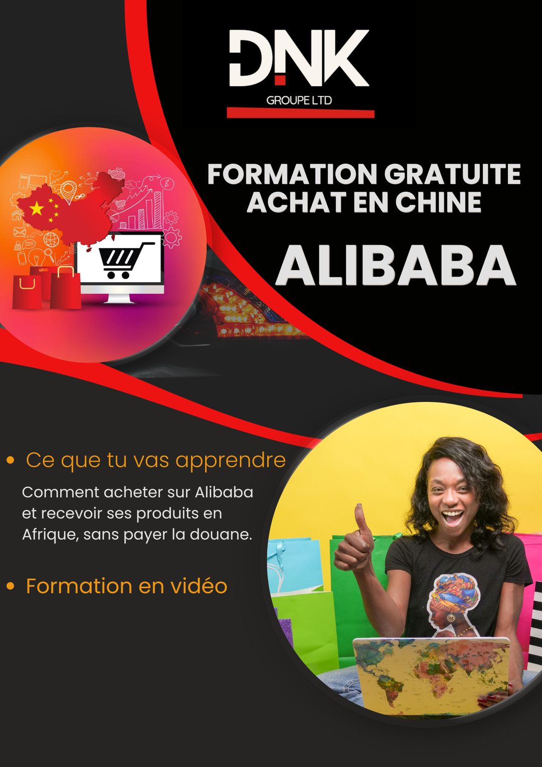 Formation Gratuite Achat en Chine, Alibaba