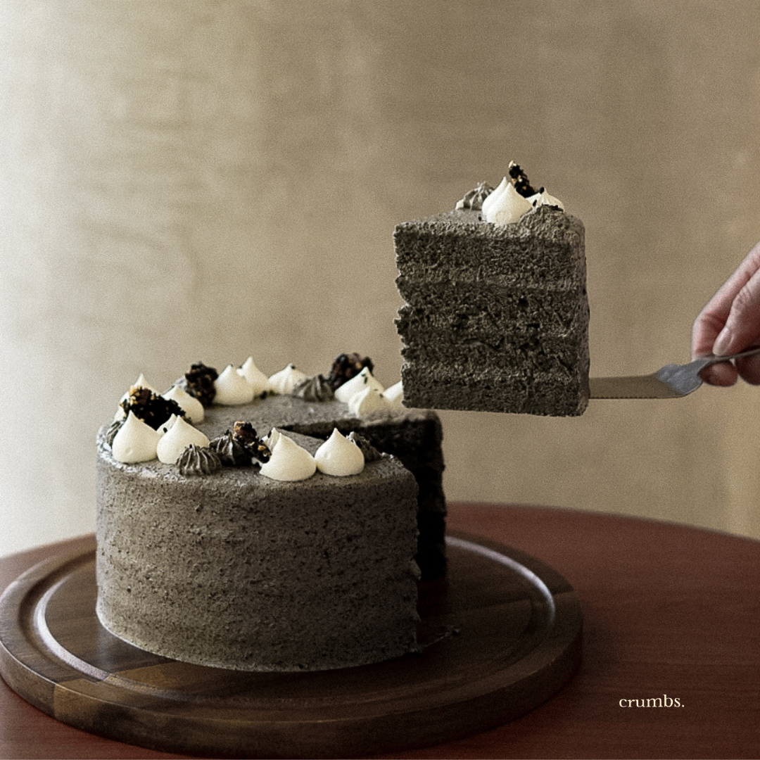 Black Sesame Cake