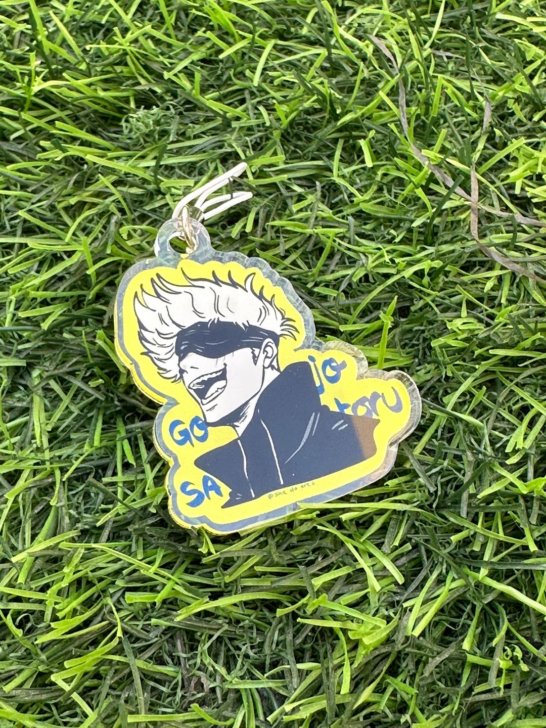 Gojo acrylic keychain