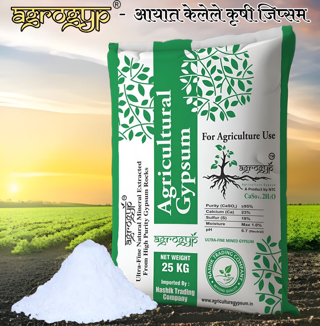 AgroGyp ® : Imported Agriculture Gypsum Powder (25 kg)