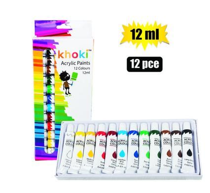 PAINT ACRYLIC SET TUBE 12ml