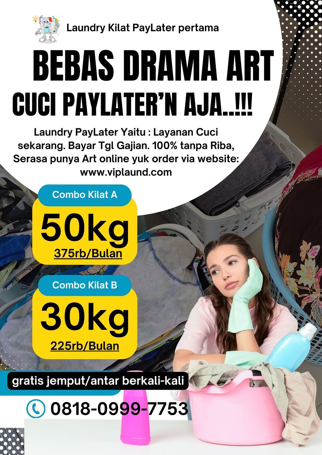 Promo Paket Laundry PayLater