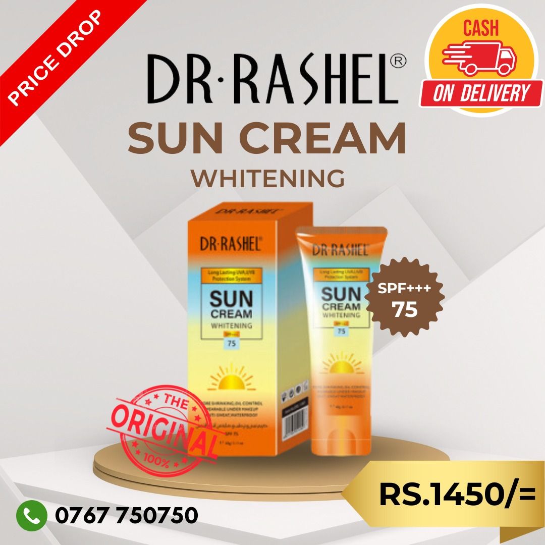 Dr. Rashel Sun Cream Whitening (SPF 75+++)