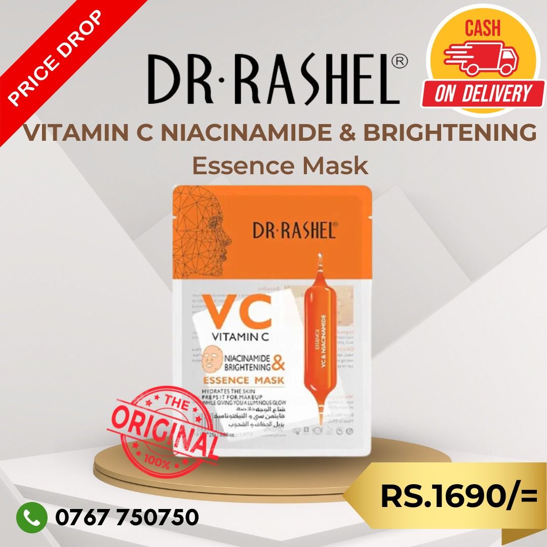 Dr. Rashel Vitamic C Niacinamide & Brighthening Essence Mask