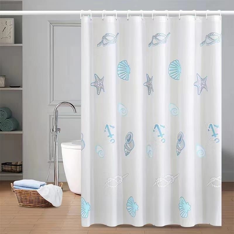 180x200cm PEVA Bathroom Screens, Waterproof Bathtub shower  Curtains,