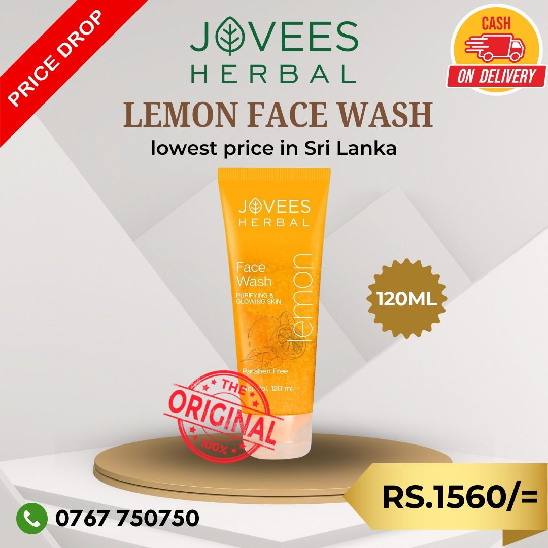Jovees Lemon Face Wash - 120ml
