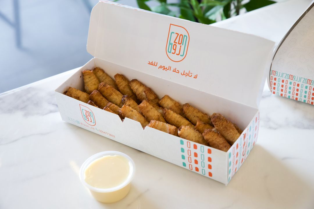 اصابع التمر بالجبن Date Cheese Roll