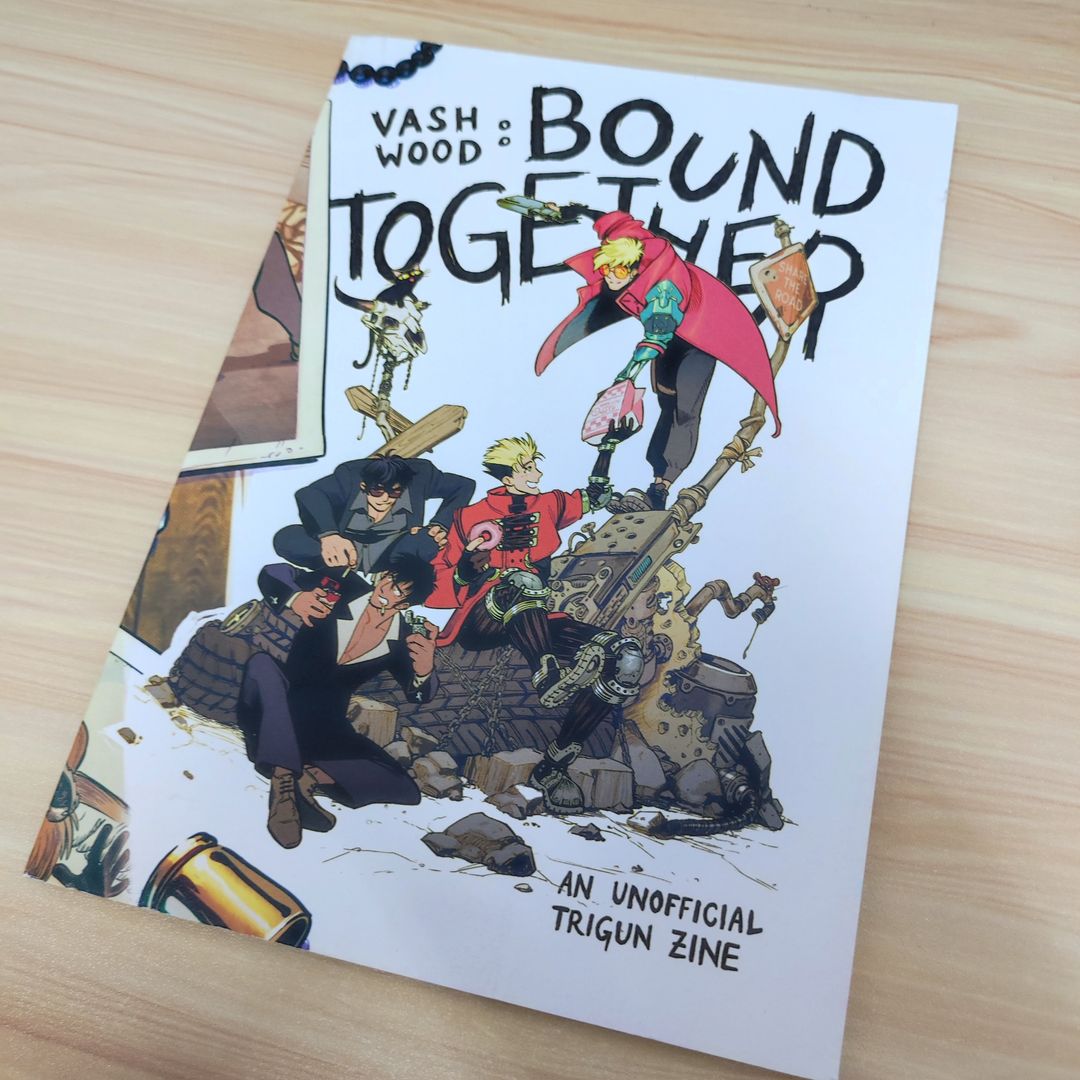 Trigun Stampede Fanart Zine - Vash & Wolfwood