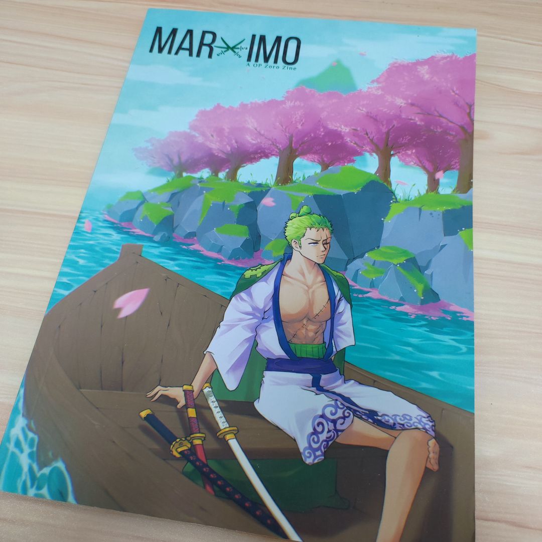 One Piece Fanart Zine - Marimo Zoro-Kun