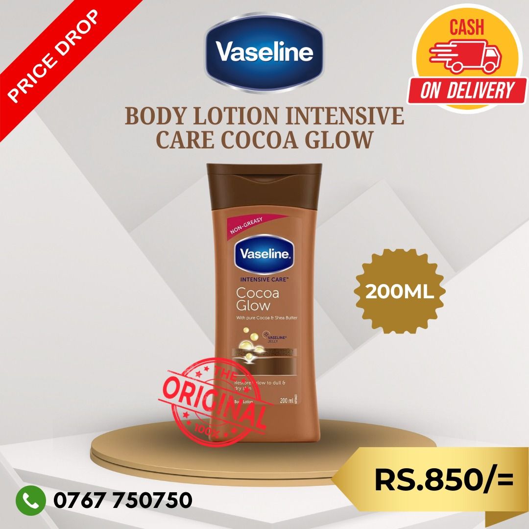 Vaseline Intensive Care Cocoa Glow Body Lotion - 200ml