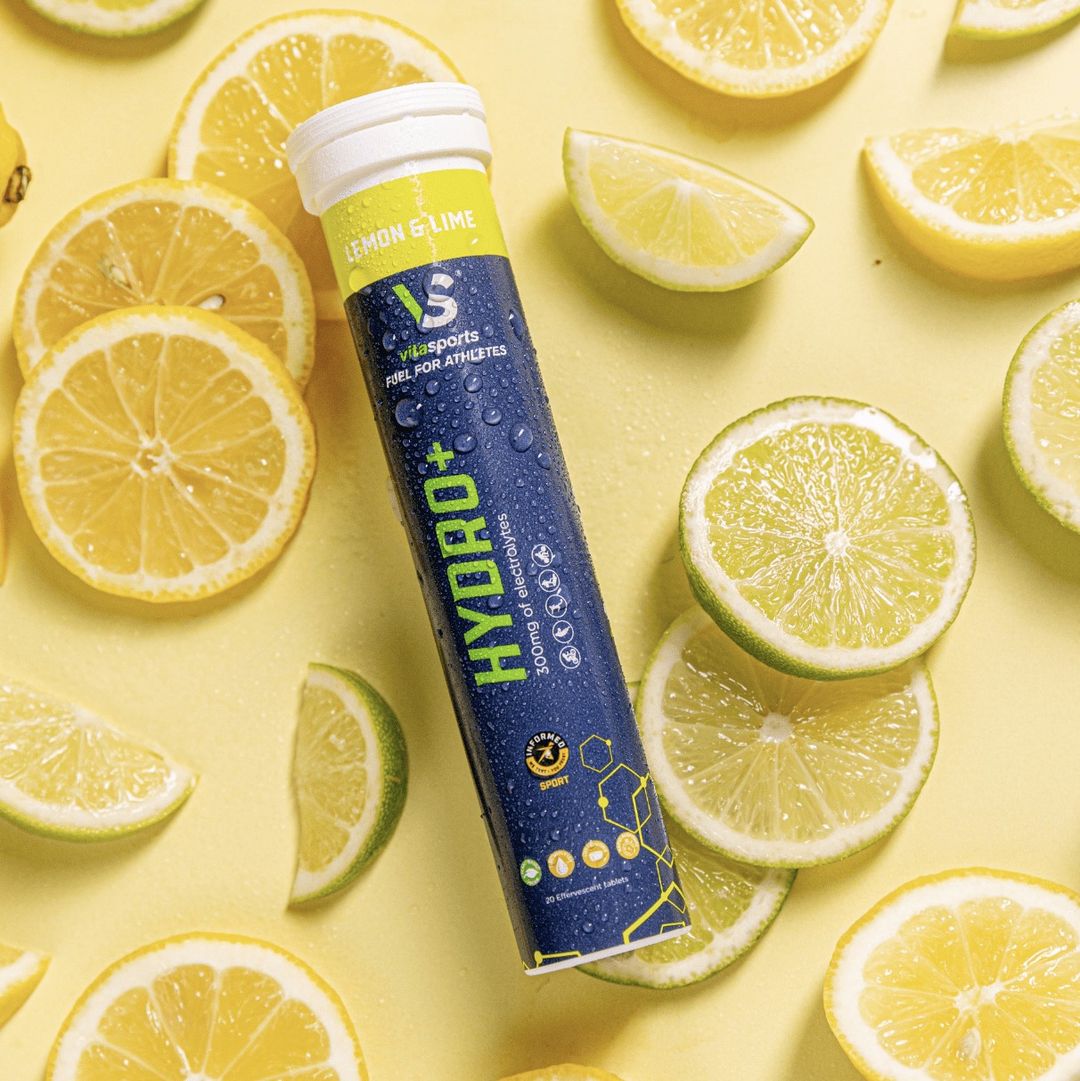 Vita Sports Lime and Lemon flavored Energy tablet