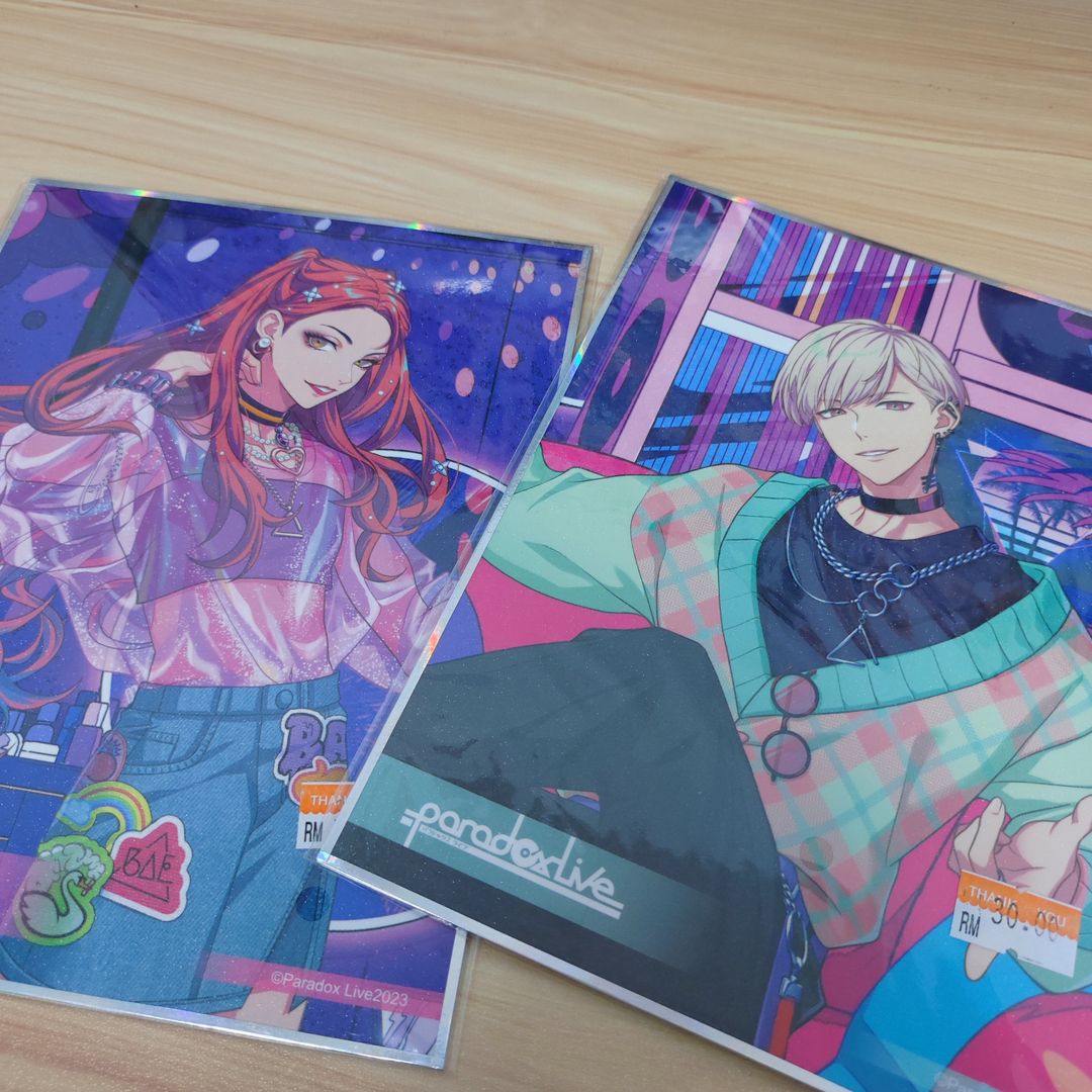 Paradox Live Official Shikishi - BAE