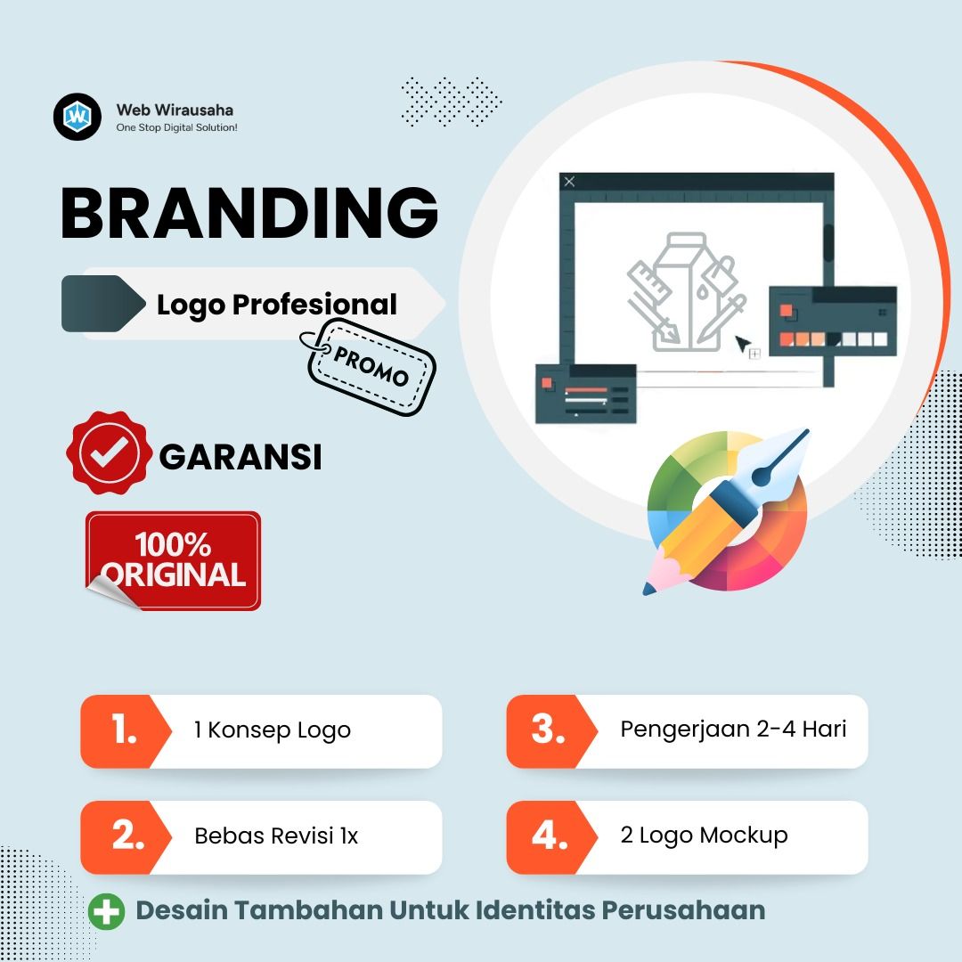 Logo Profesional Paket Promo