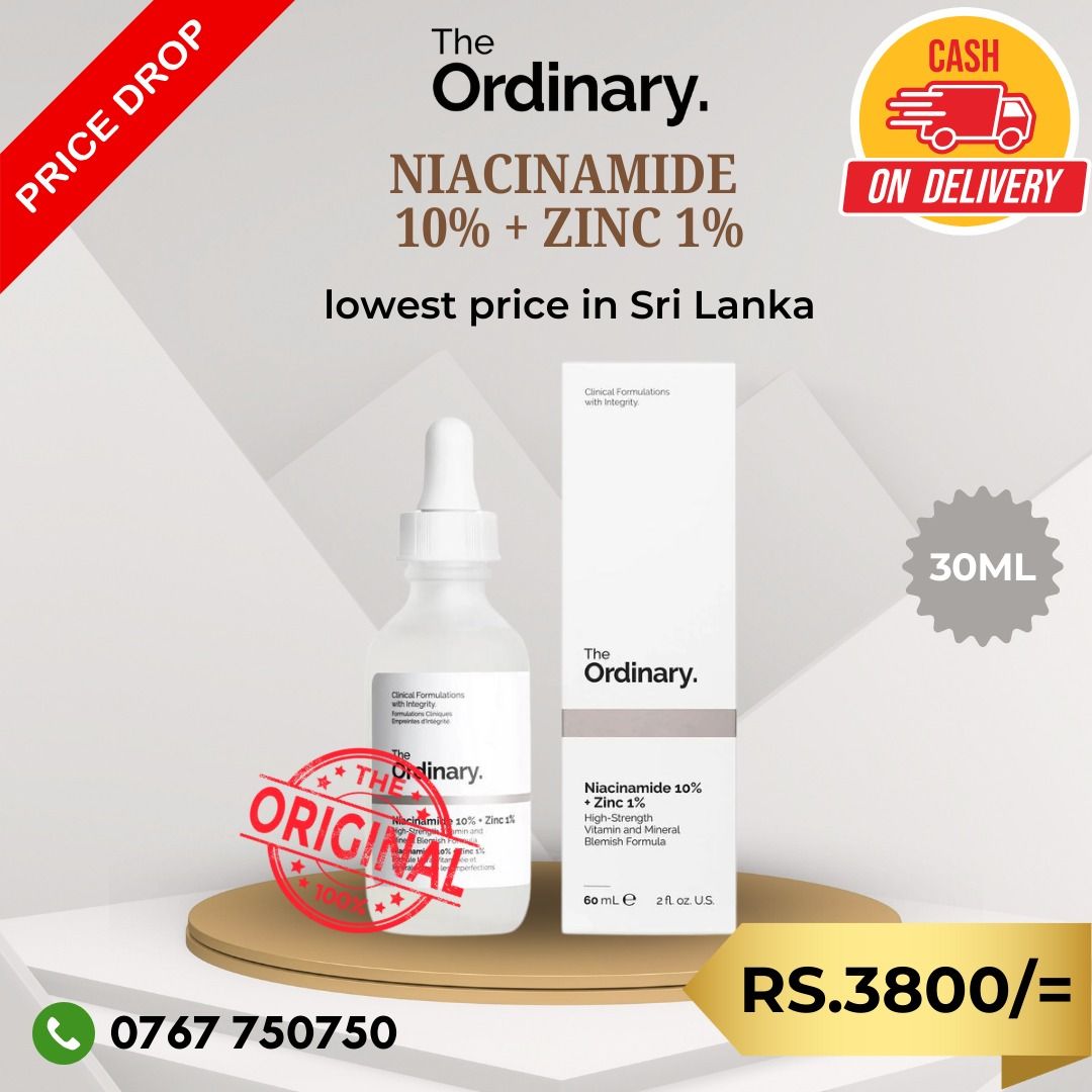 Ordinary Niacinamide 10% + Zinc 1% - 30ml