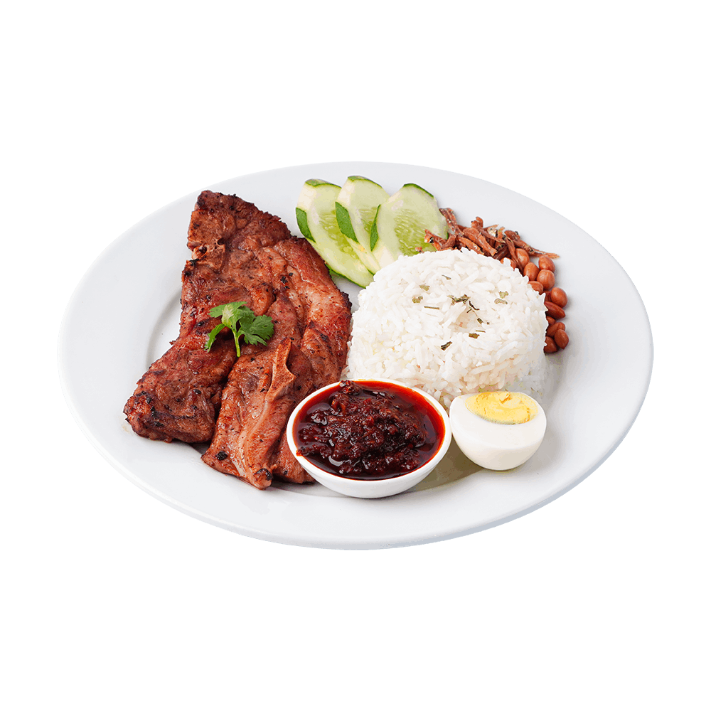 Nasi Lemak Kambing