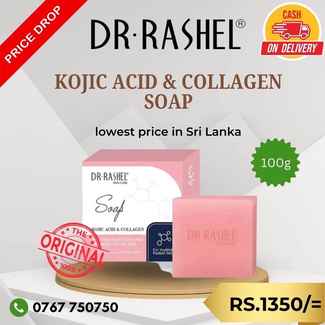 Dr. Rashel Kojic Acid & Collagen Soap - 100g