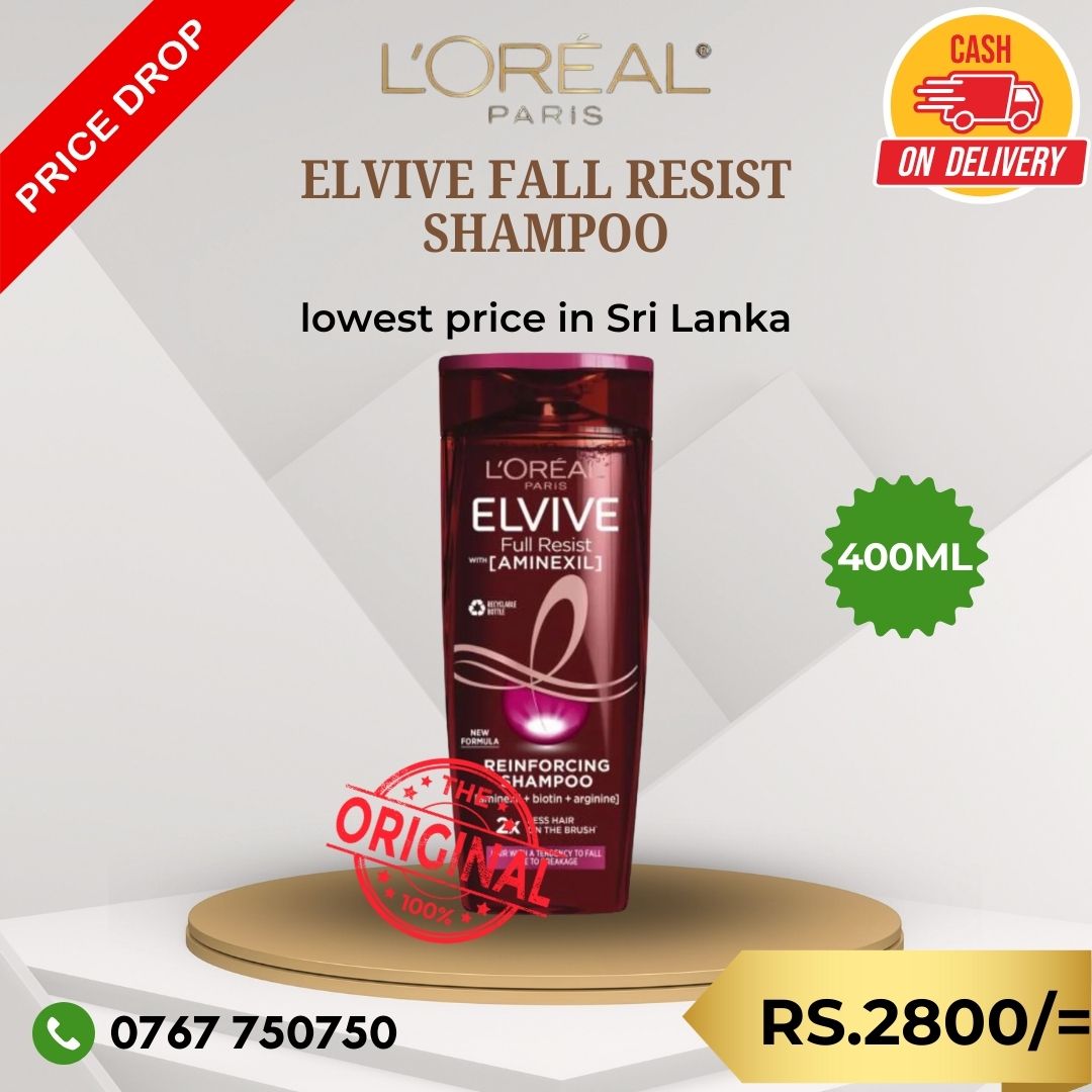 Loreal Elvive Fall Resist Shampoo - 400ml