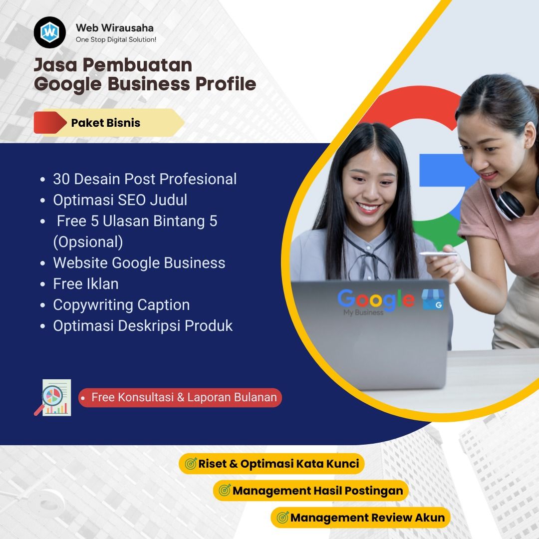 Jasa Pembuatan Google Map & Optimasi Business Profile Bisnis