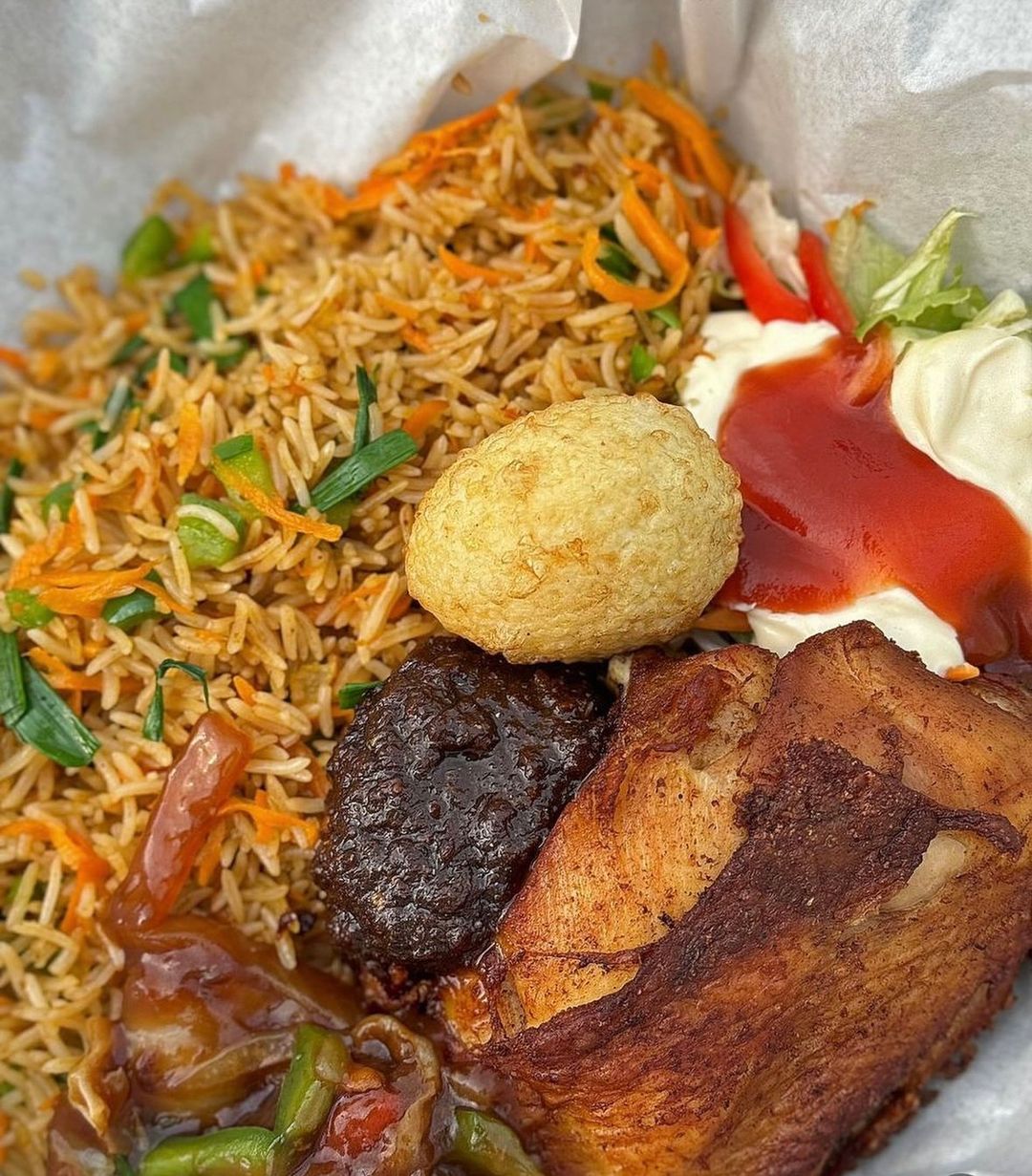 Fried Rice & Chicken 