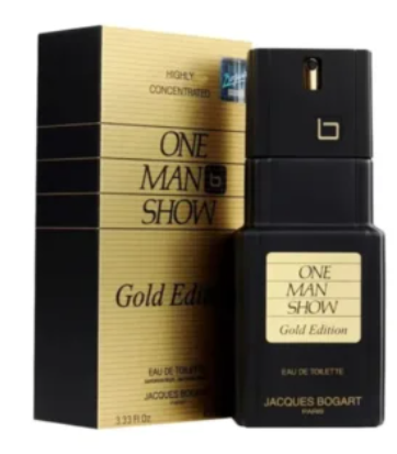 Jacques Bogart ONE MAN SHOW GOLD EDITION EDT 100ml (Men)