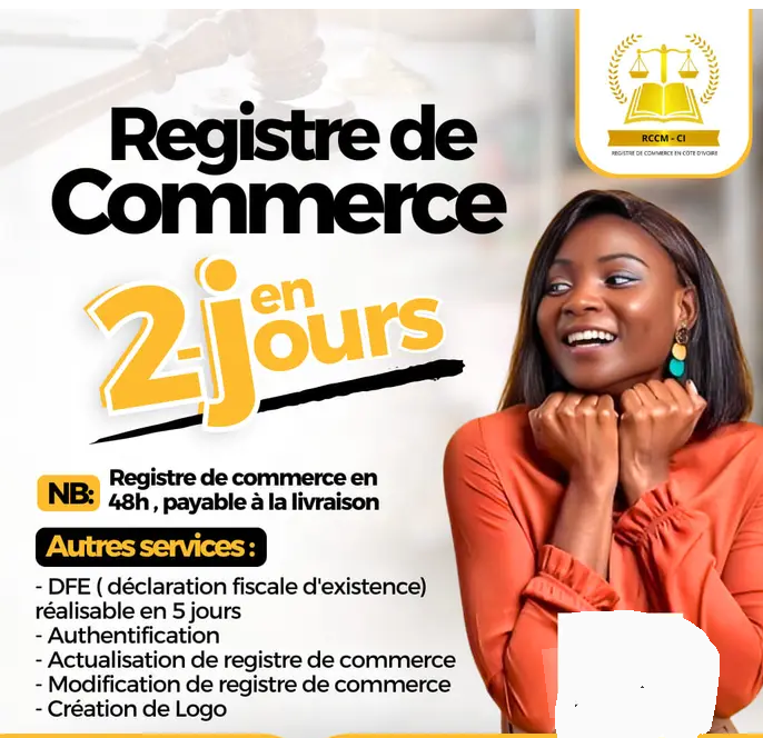 REGISTRE DE COMMERCE 